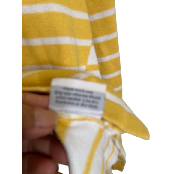 Royal Ivy Regatta New England Pullover Sweater Yellow White Long Sleeve S - Picture 8 of 11